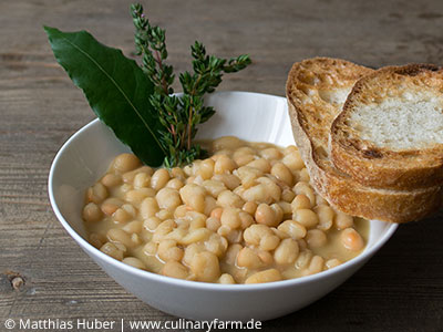 Rezepte mit Hülsenfrüchten: Fagiolo Zolfino