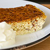 Schwedischer Käsekuchen – lauwarm serviert