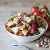 sommerliche Vorspeise: Tomaten-Bohnen-Salat